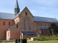Ovenlysvindue i en sorø kloster kirke